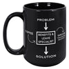 15oz Black Mug - Benefits & Leave Specialist