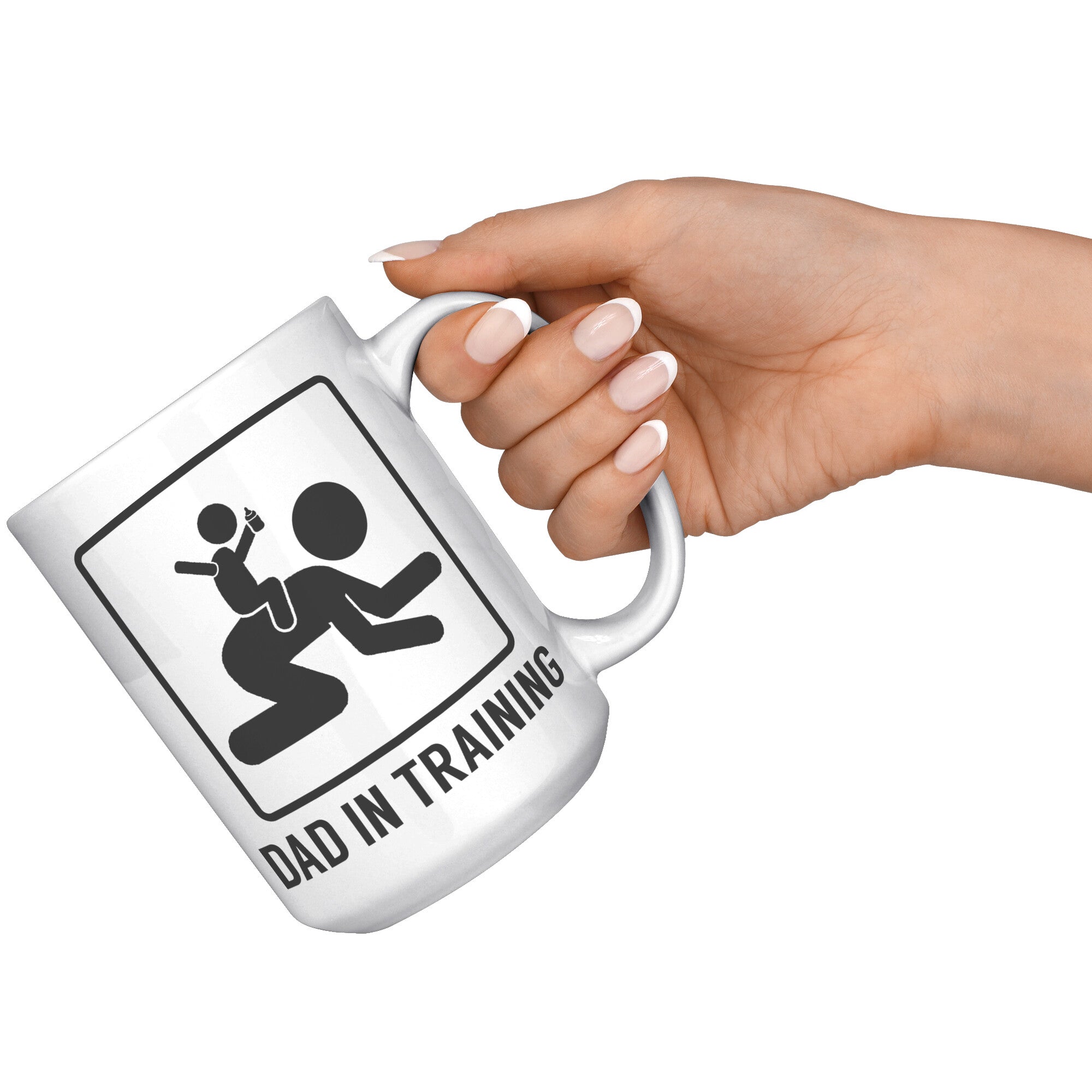 15oz White Mug - Dad In Training