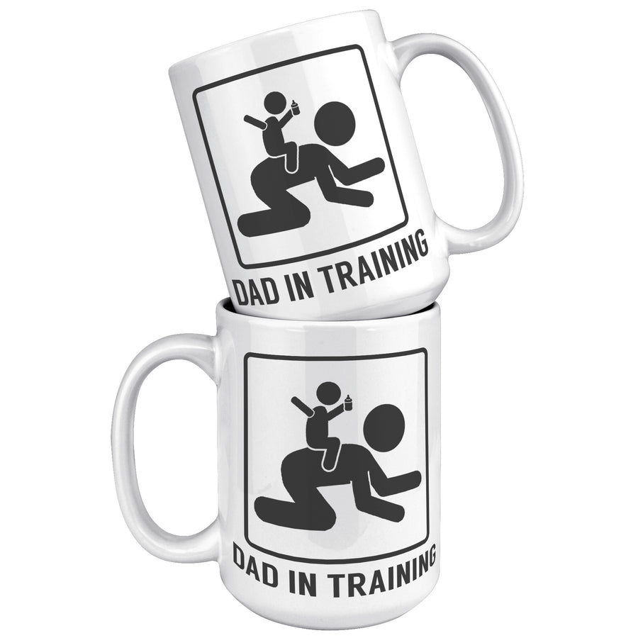 15oz White Mug - Dad In Training