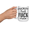 15oz White Mug - Fuckity Mug