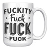 15oz White Mug - Fuckity Mug