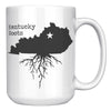 15oz White Mug - Kentucky Roots