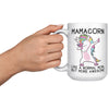 15oz White Mug - Mamacorn