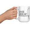 15oz White Mug - Matching Couple Mug Fishing Great Fisherman
