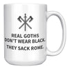 15oz White Mug - Real Goths