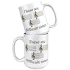 15oz White Mug - These Are Difficult Times Music