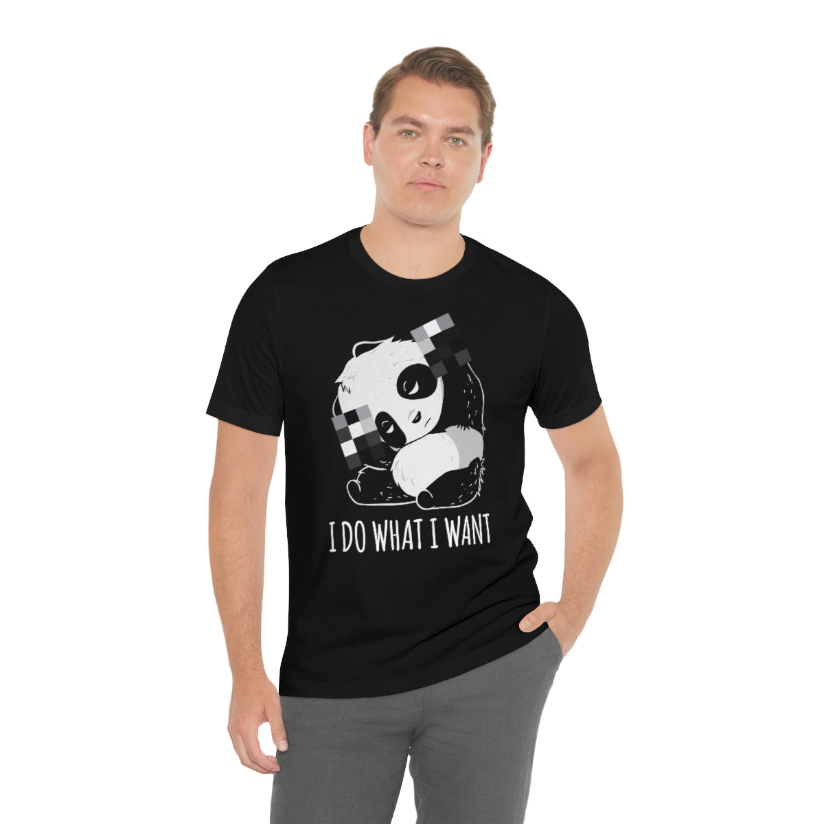 Panda I Do What I Want TShirtSon UK