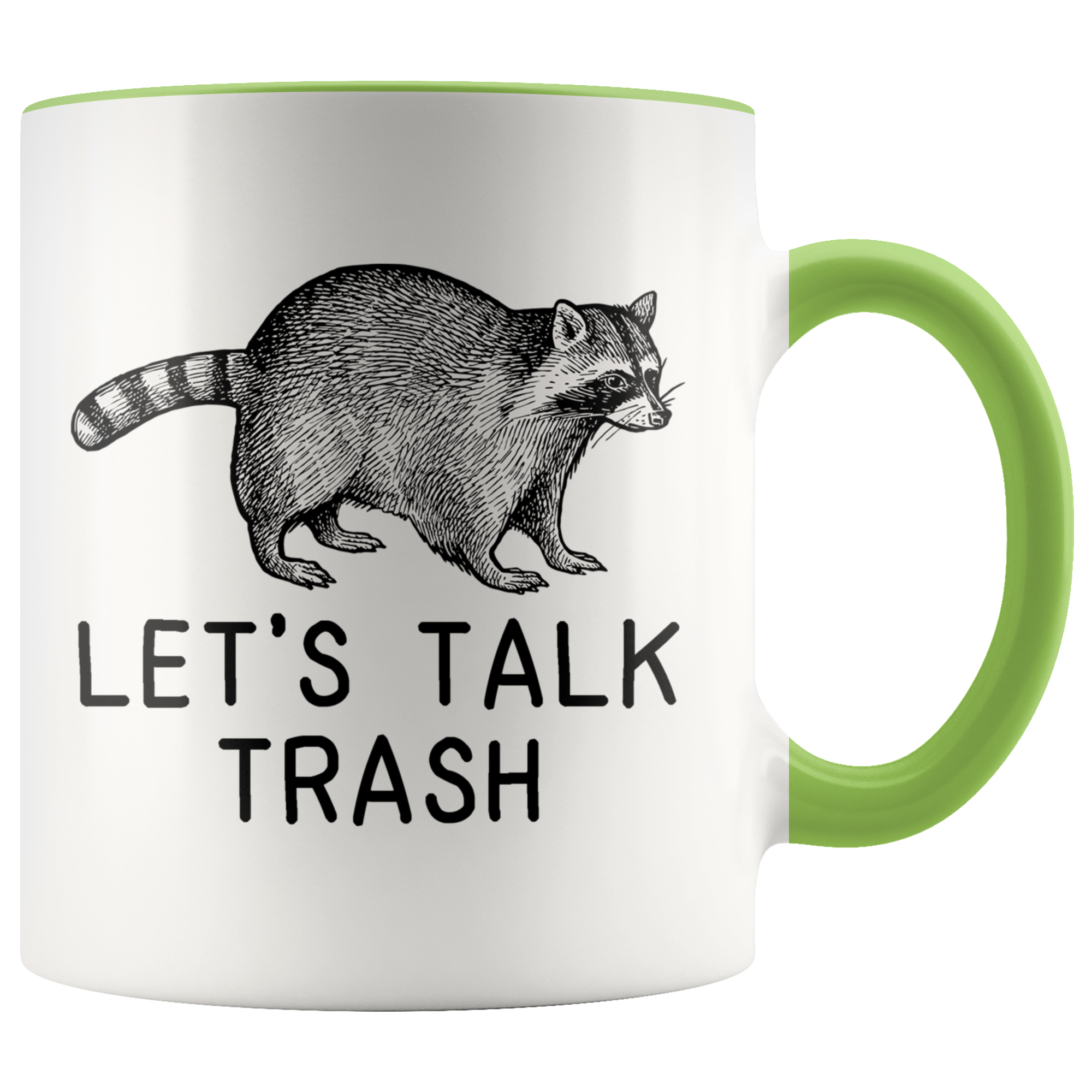 Accent Mug - Let's Talk Trash