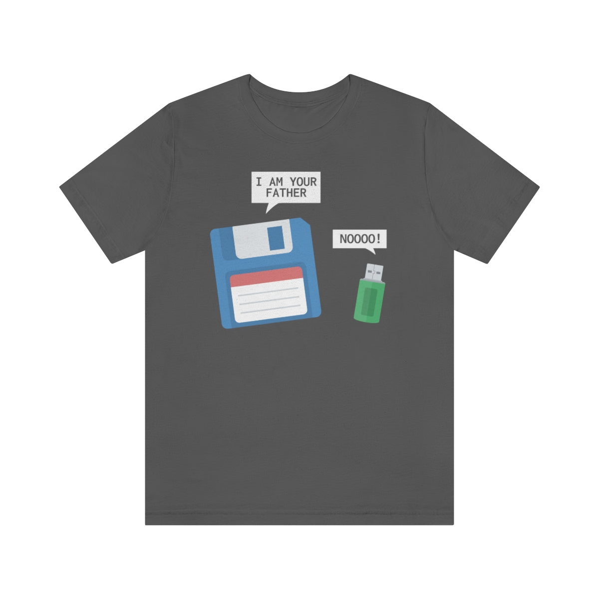 Floppy Disk USB Father TShirtSon UK