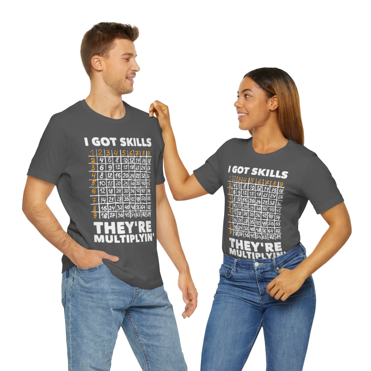 Math Skills Multiplyin TShirtSon UK