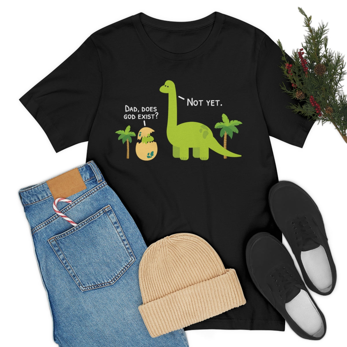 Atheist Dinosaur TShirtSon UK
