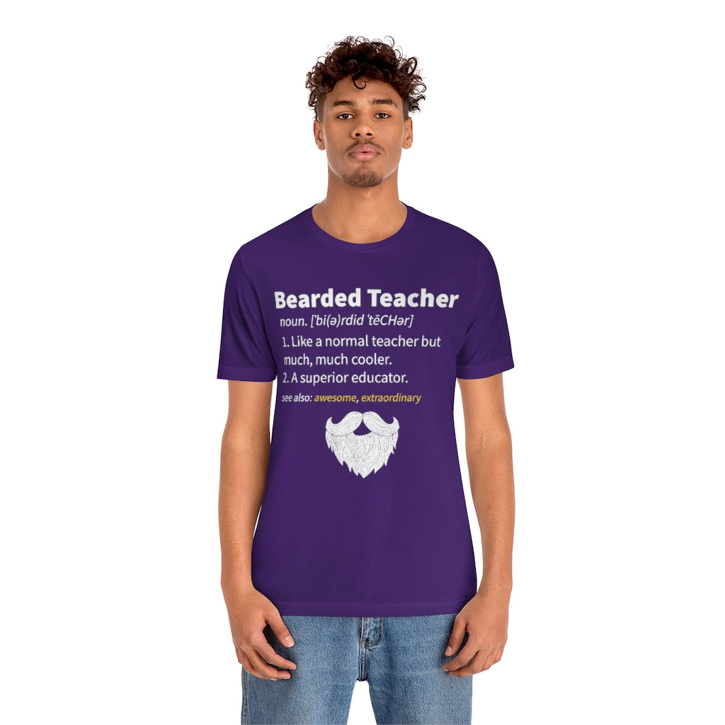 Bearded Teacher TShirtSon UK