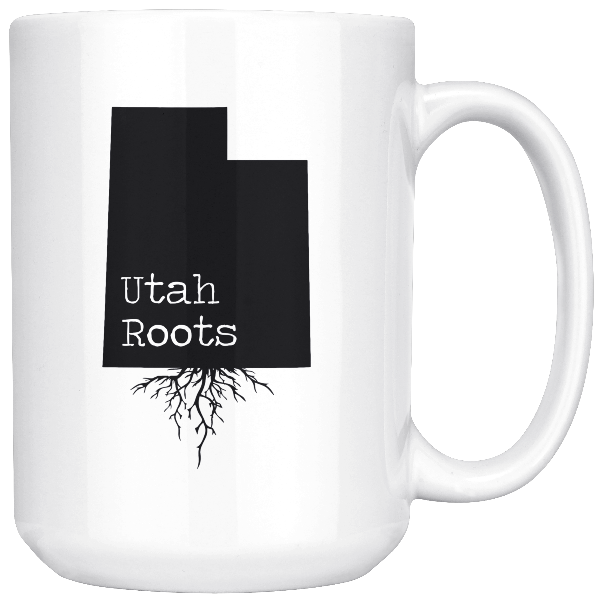 White Mugs - Utah Roots
