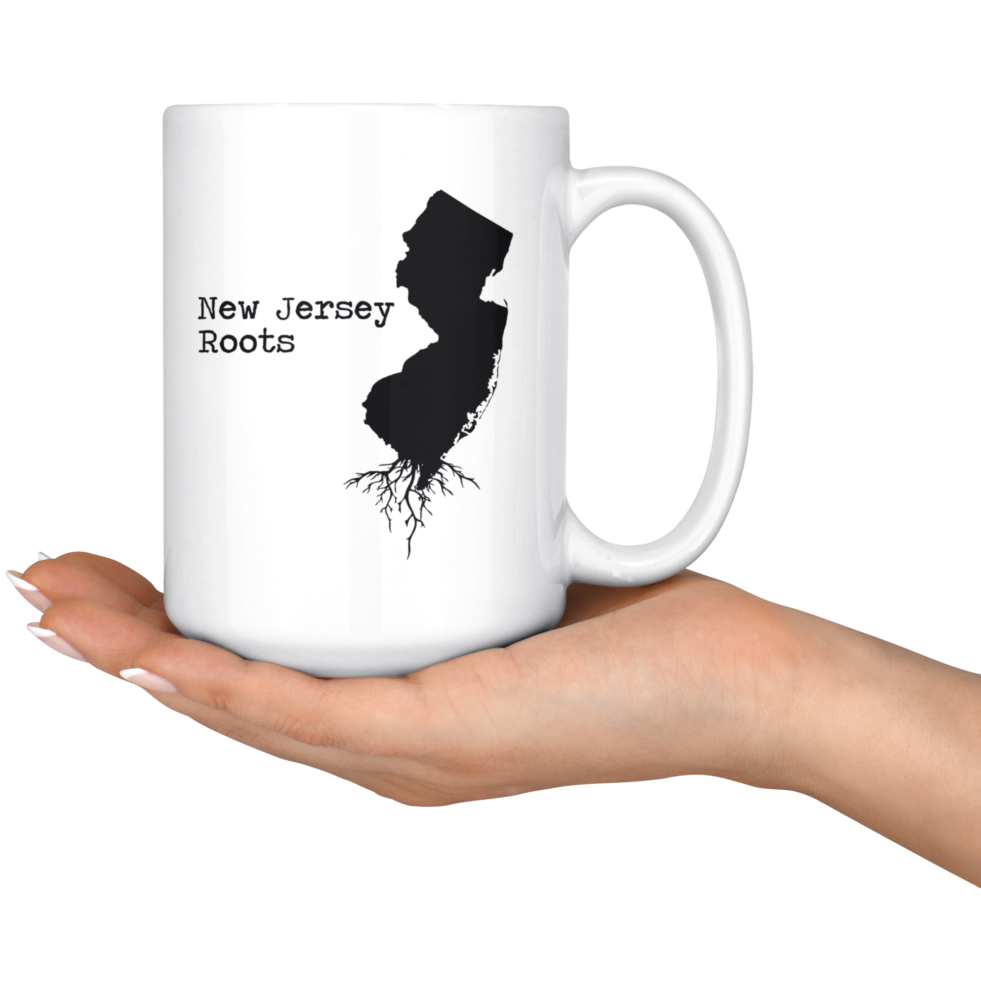White Mugs - New Jersey Roots