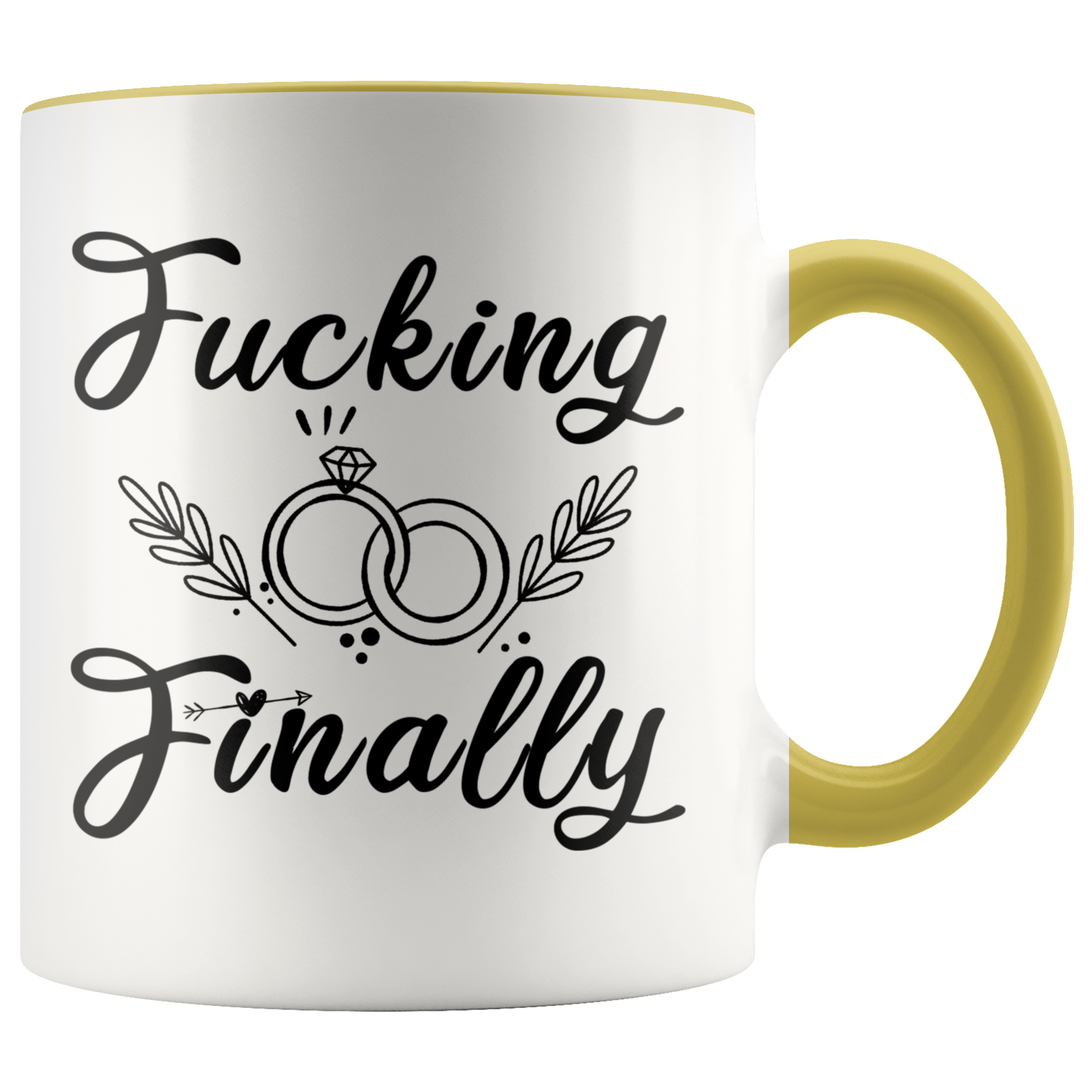 Accent Mug - Fucking Finally