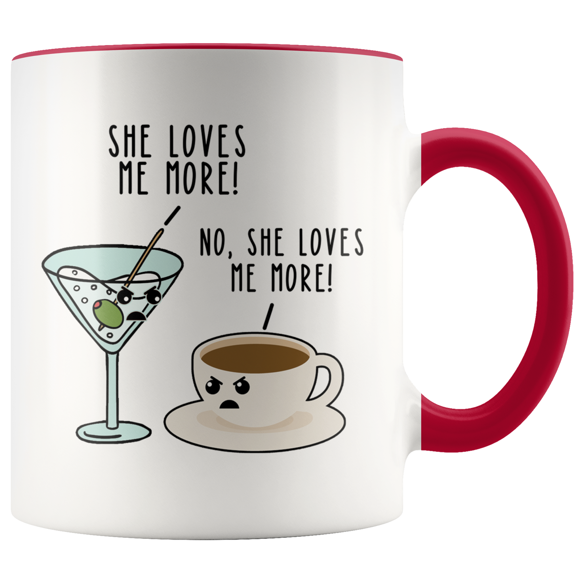 Accent Mug - Martini Coffee She Loves