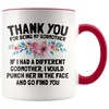 Accent Mug - Thank You Godmother Punch In Face