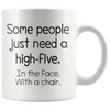 Accent Mug - High Five Face