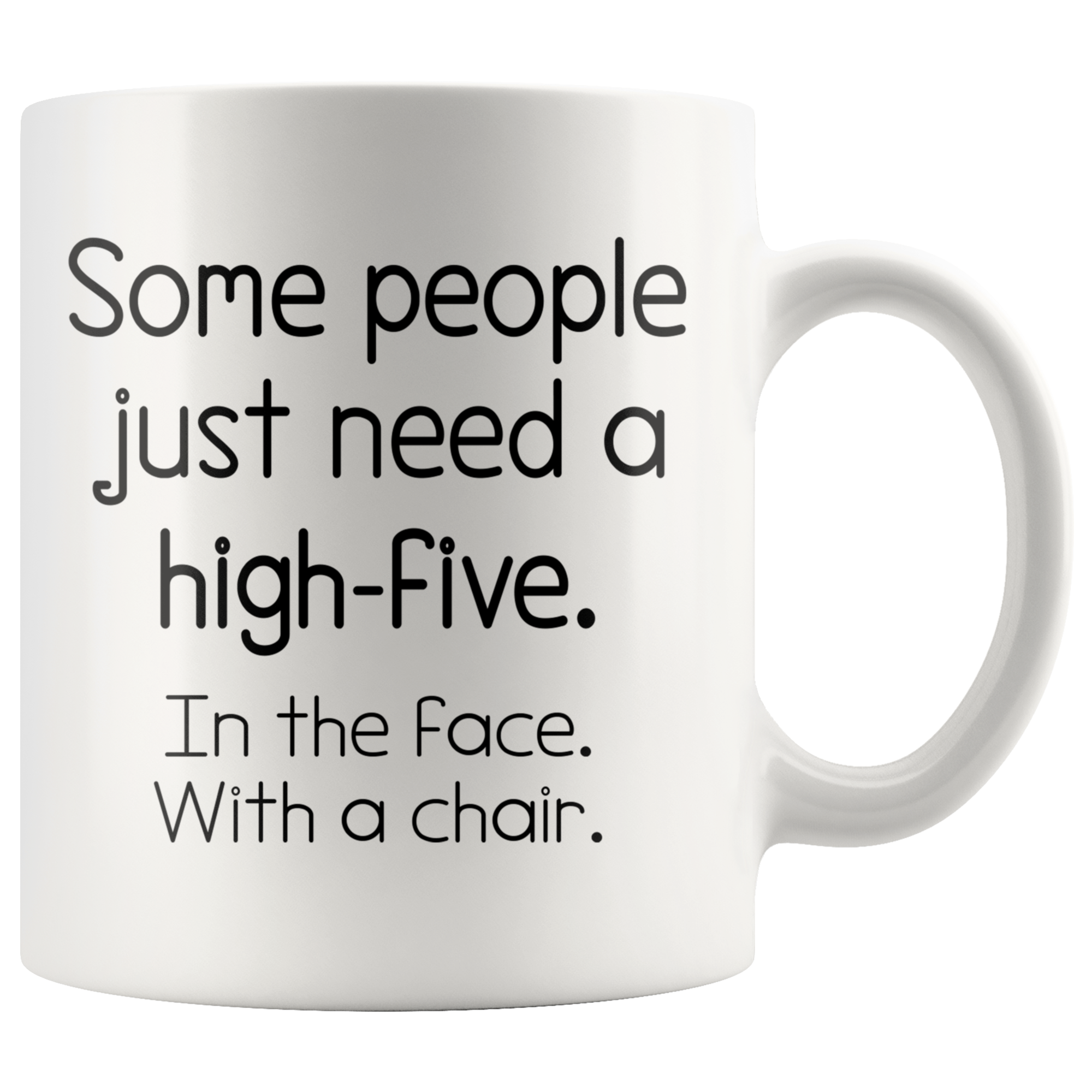 Accent Mug - High Five Face