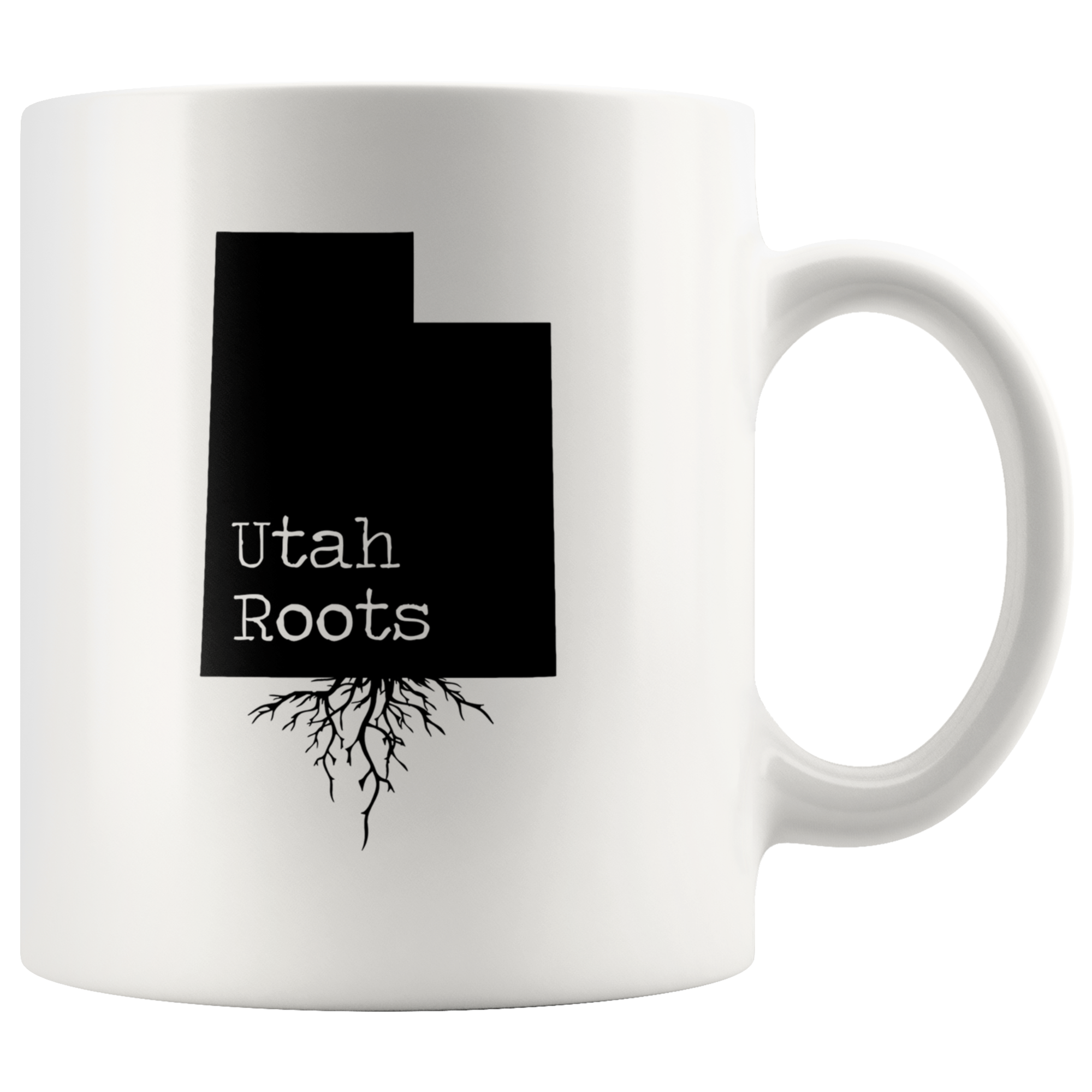 White Mugs - Utah Roots