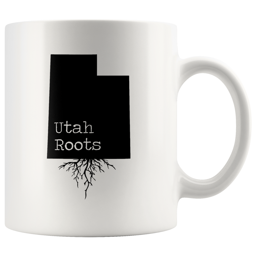 White Mugs - Utah Roots