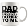 White 11oz Mug - Dad Like A Father