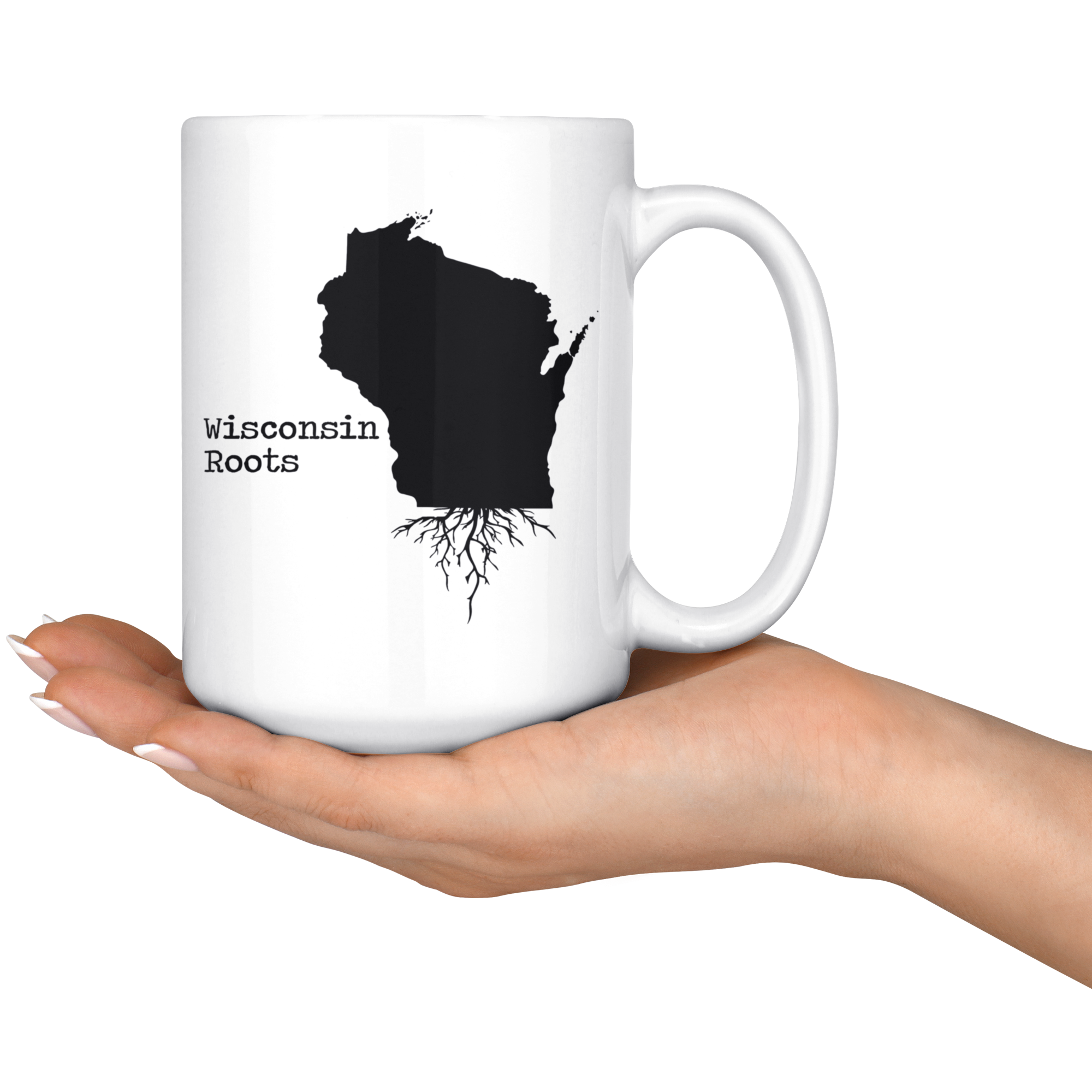 White Mugs - Wisconsin Roots