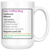 White 15oz Mug - MMO Epic Coffee Mug
