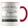 Accent Mug - Grandpasaurus Mug