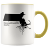 Accent Mug - Massachusetts State Roots