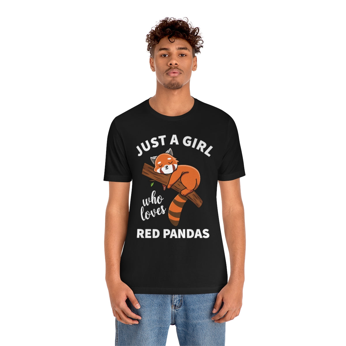 Just a Girl Who Loves Red Pandas TextileDE Germany