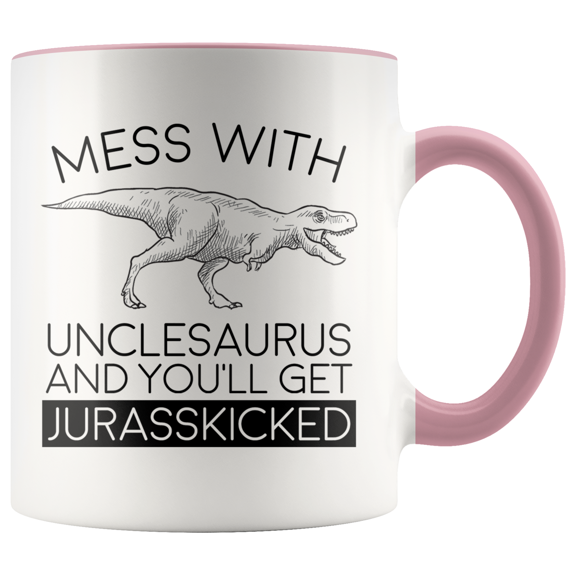 Accent Mug - Unclesaurus Jurasskicked