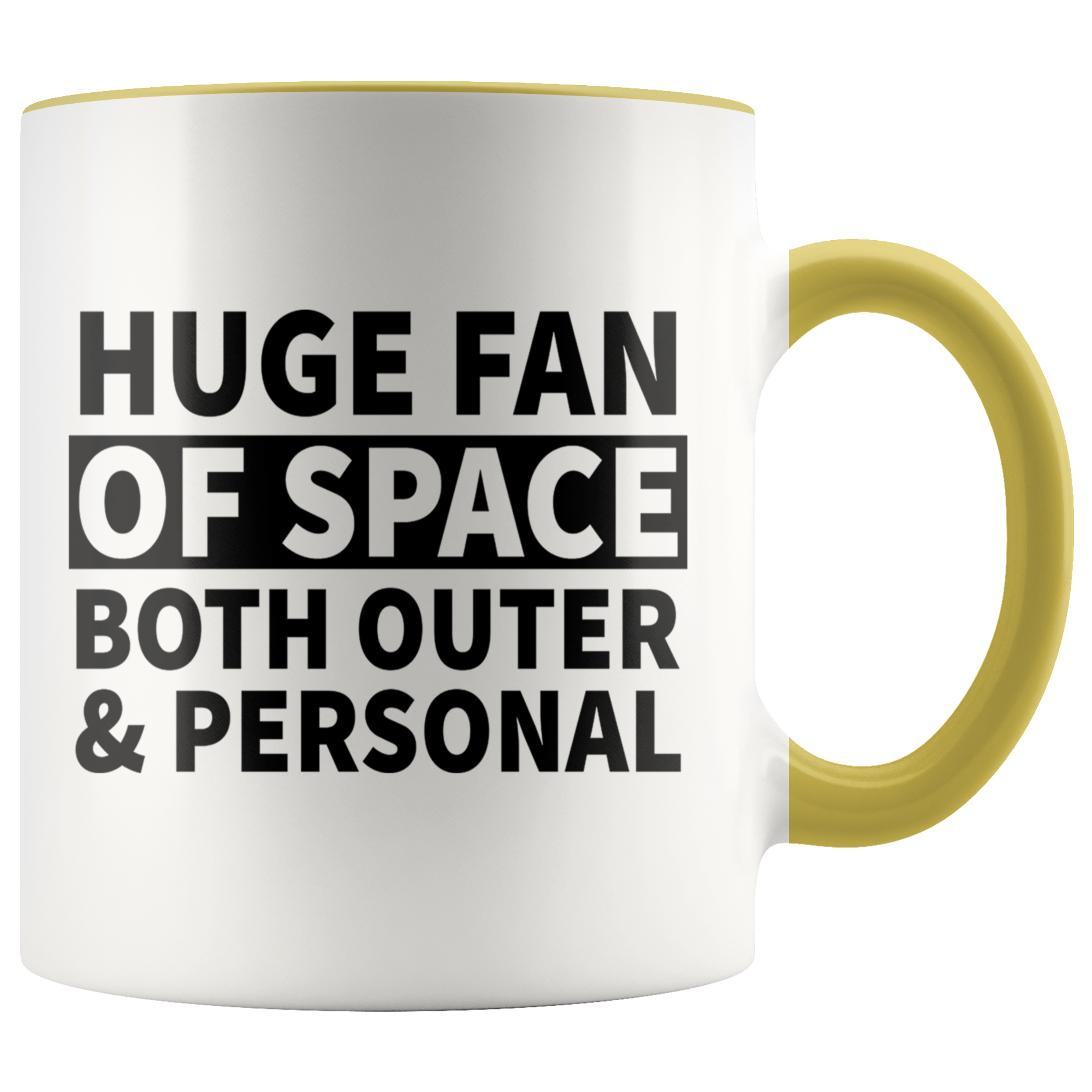 Accent Mug - Huge Fan Of Space