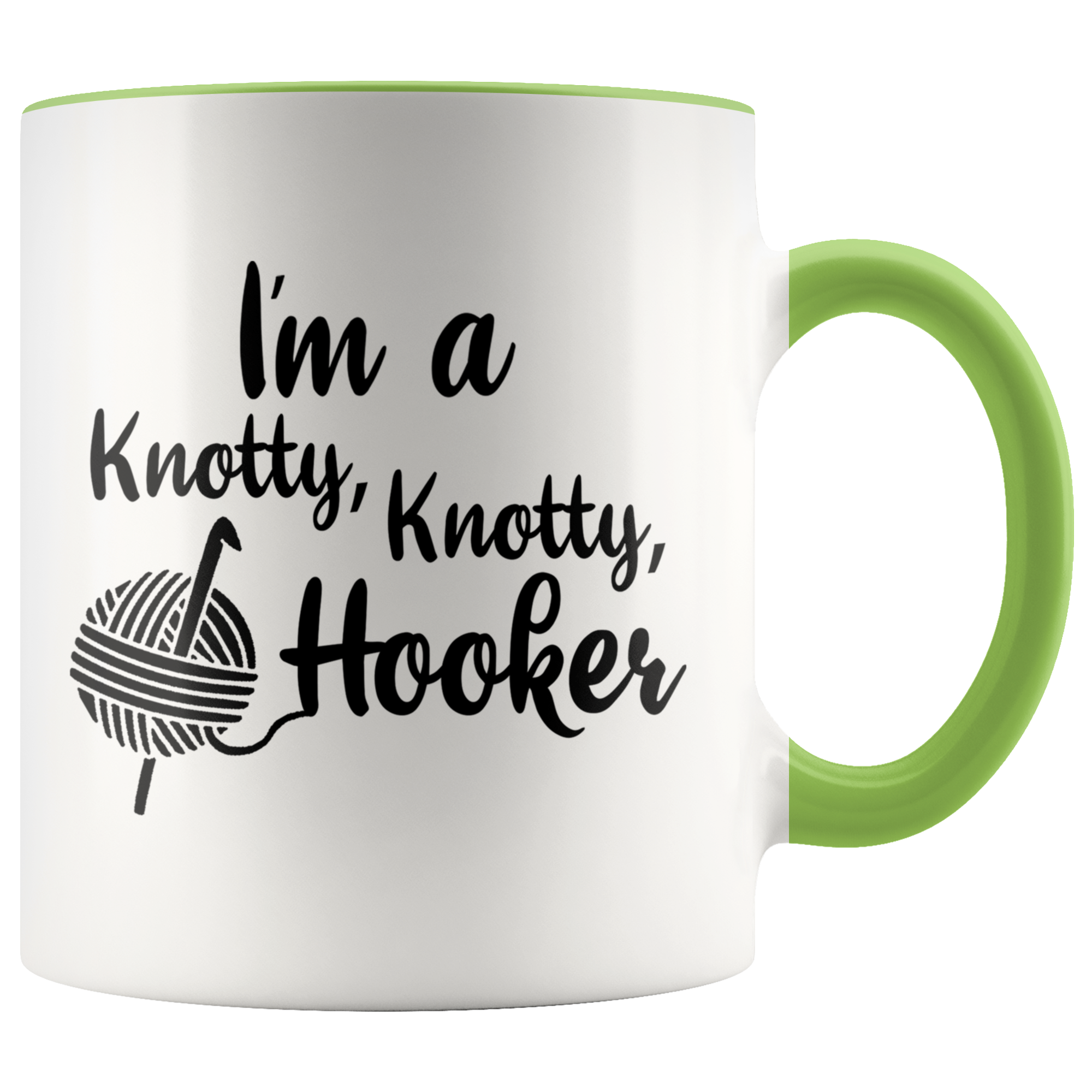 Accent Mug - Knotty Knotty Hooker