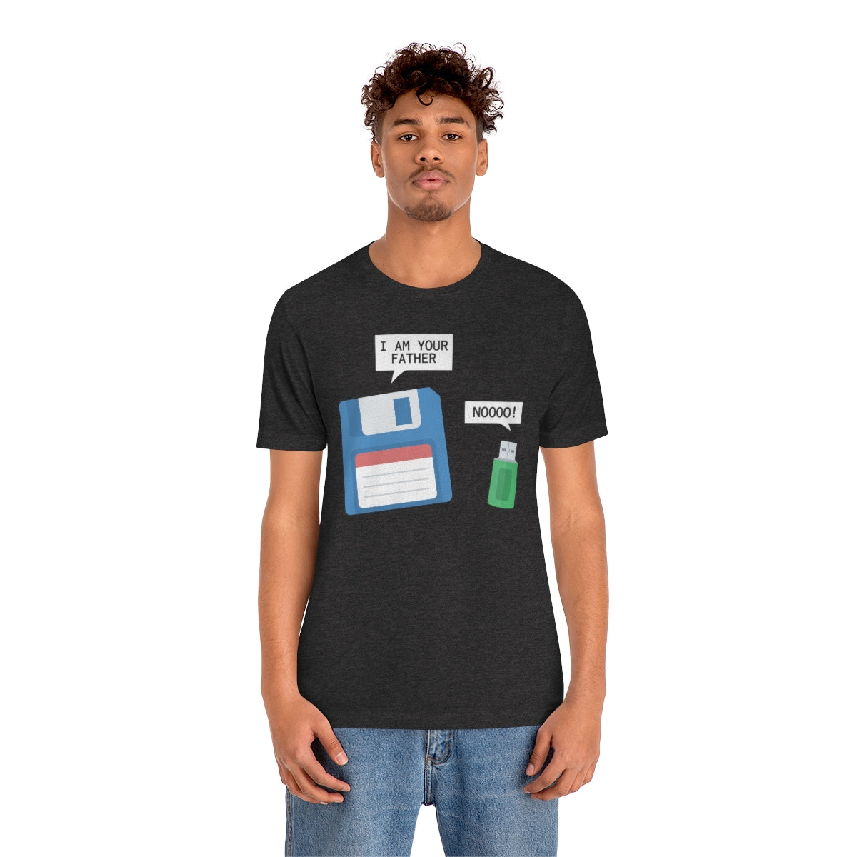 Floppy Disk USB Father TShirtSon UK
