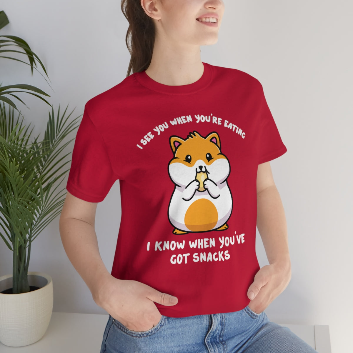 Hamster I See You When You're Eating TShirtSon UK