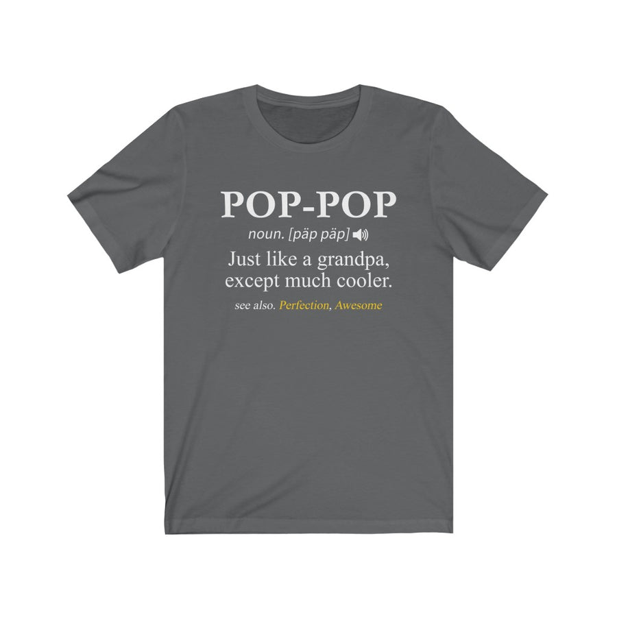 Pop Pop Definition TShirtSon UK
