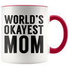 Accent Mug - World's Okayest Mom