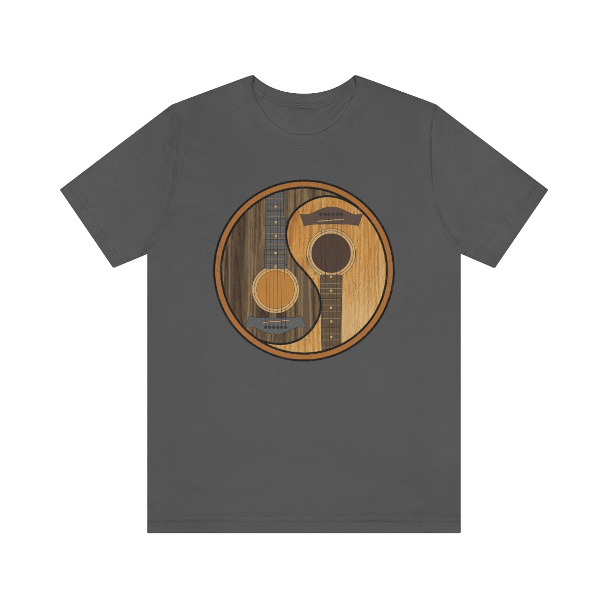 Guitar Yin Yang TShirtSon UK