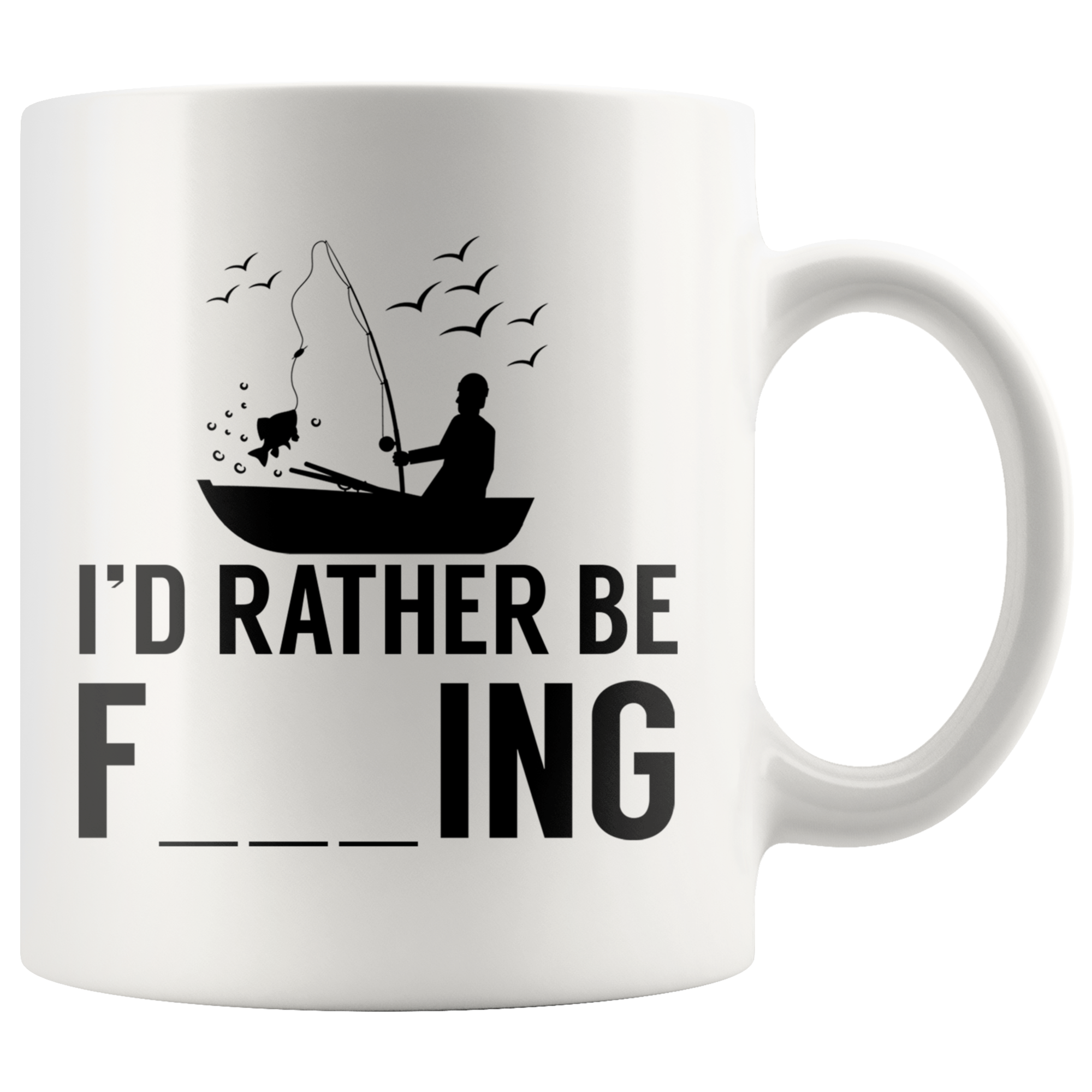 Accent Mug - Rather Be Fishing