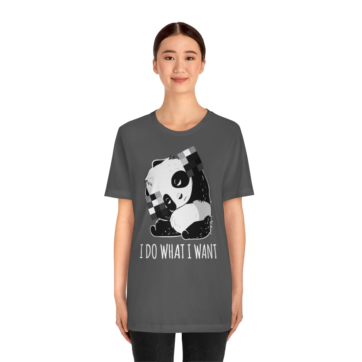 Panda I Do What I Want TShirtSon UK