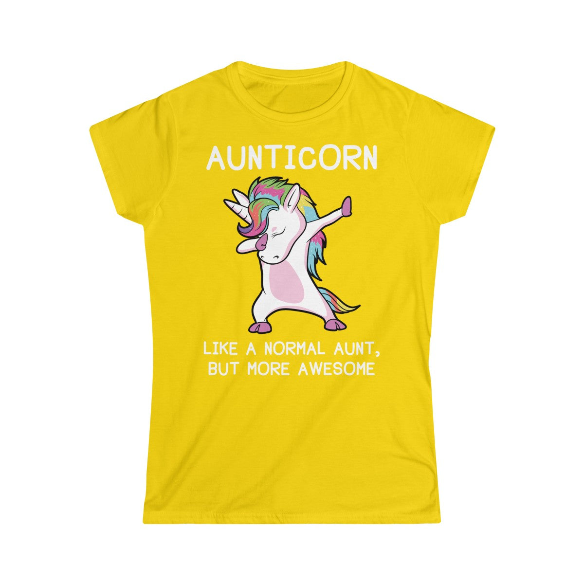 Women's Softstyle Custom Aunt Tee
