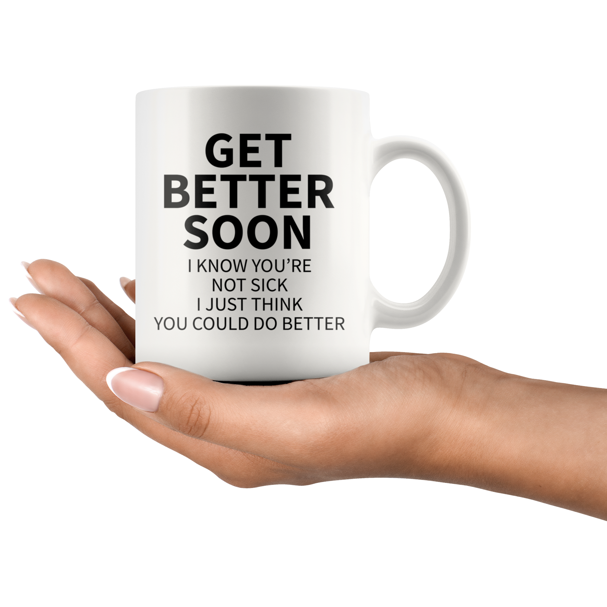 White Mugs - Get Better Soon