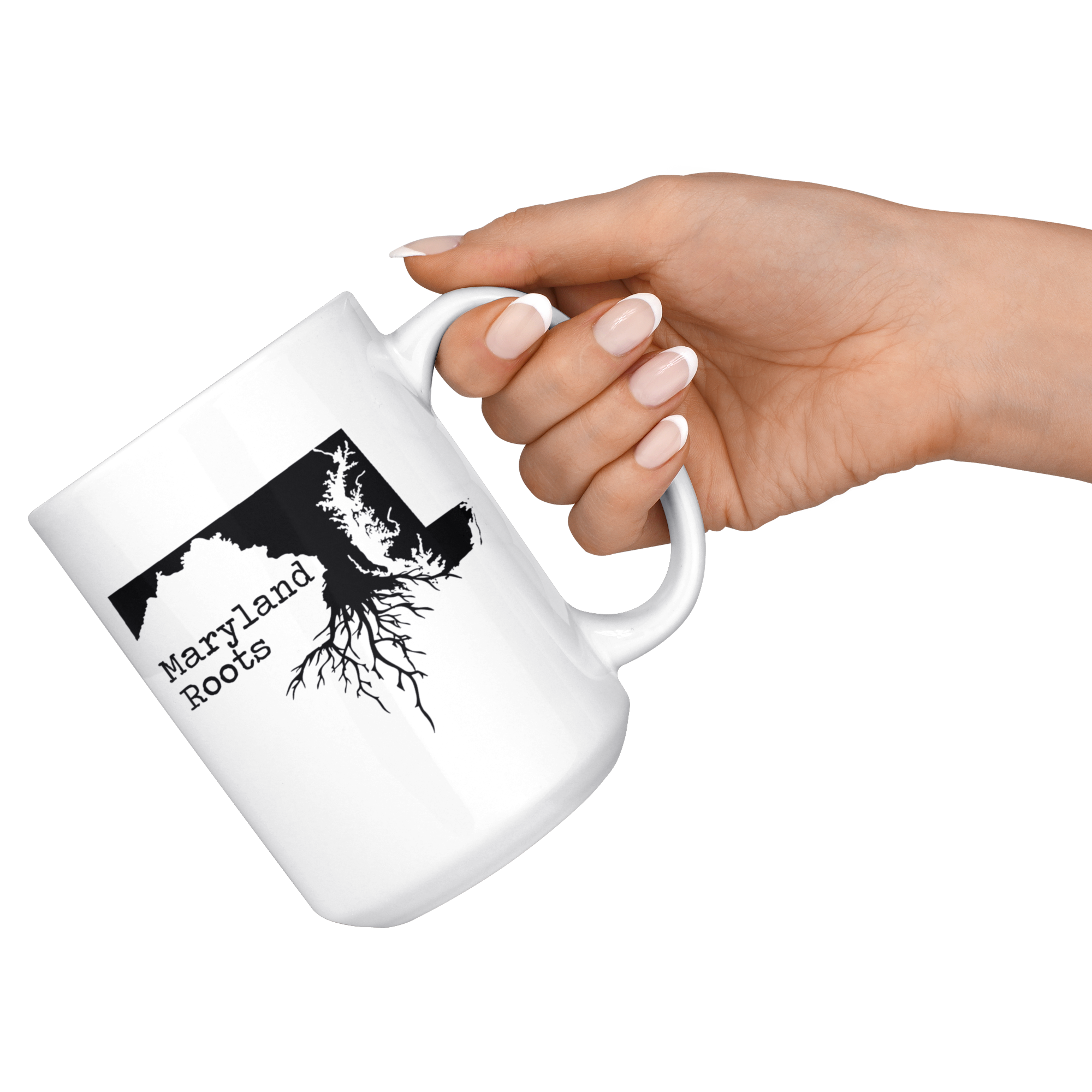 White Mugs - Maryland Roots