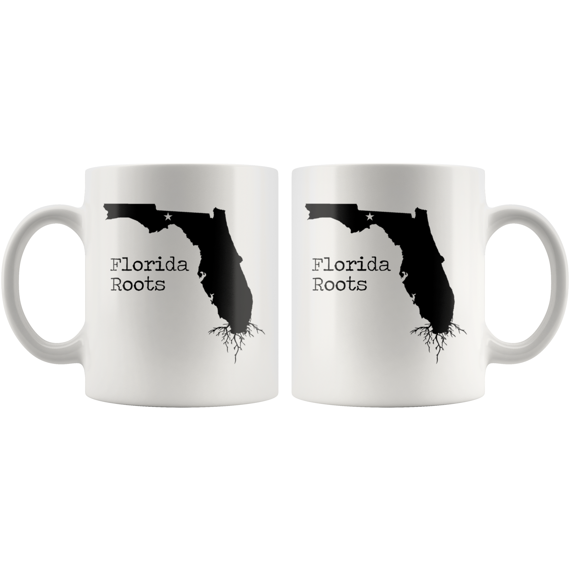 White Mugs - Florida Roots