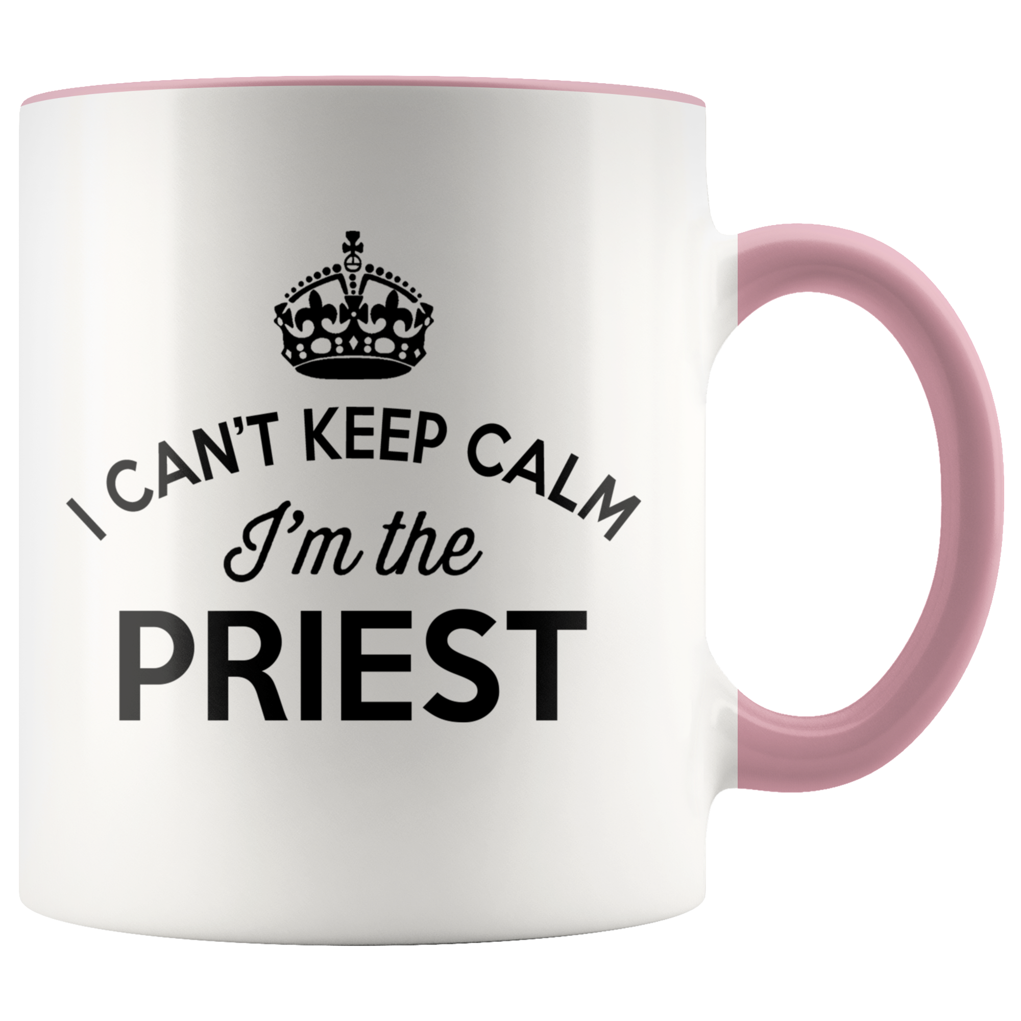 Accent Mug - Priest Keep Calm