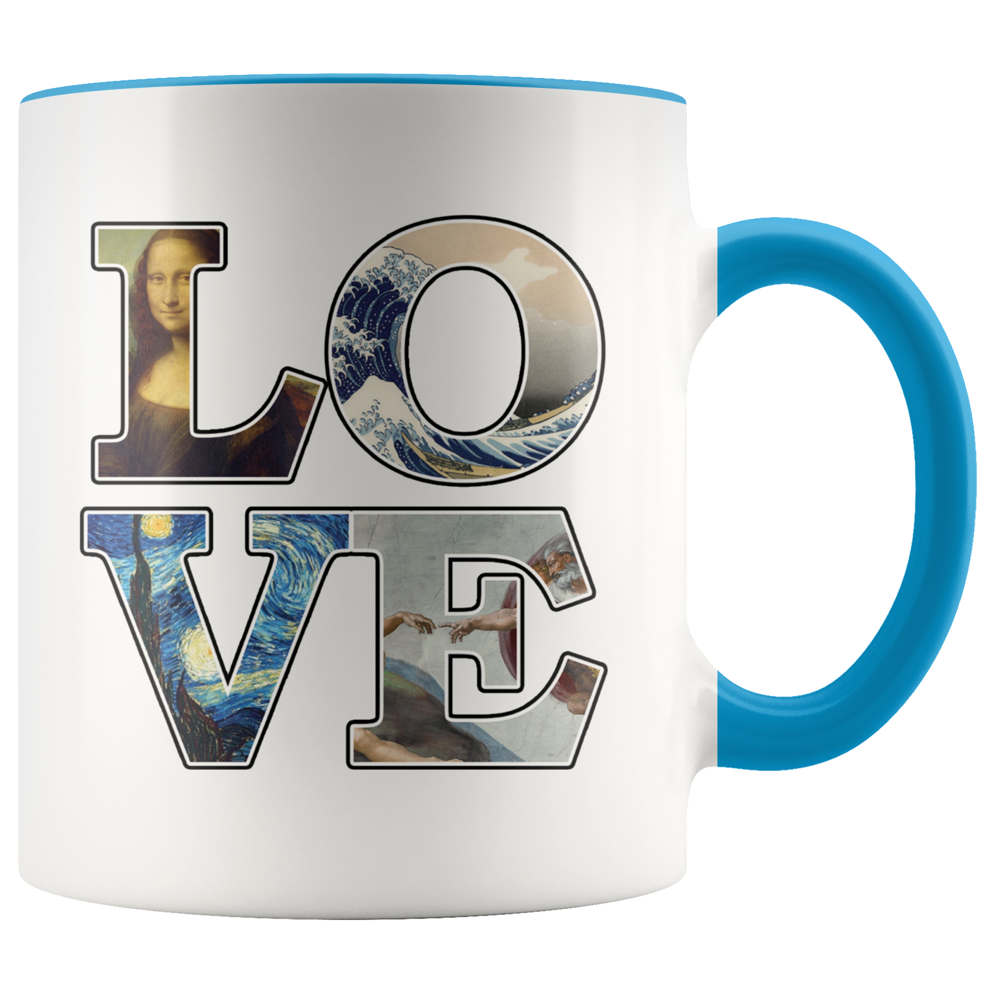 Accent Mug - Love Art Masterpieces