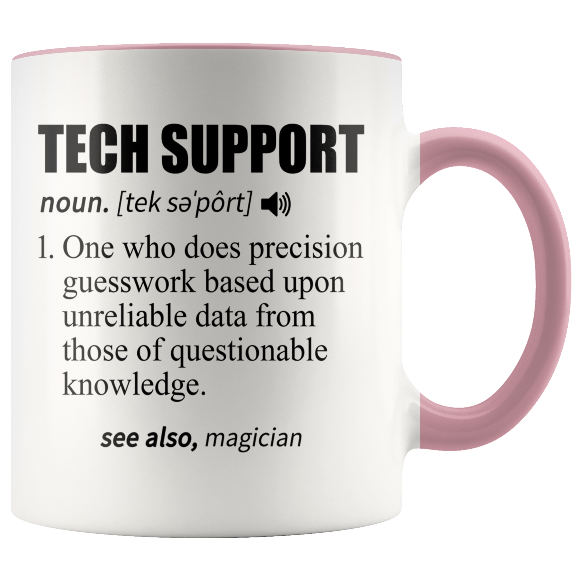 Accent Mug - Tech Support Definition