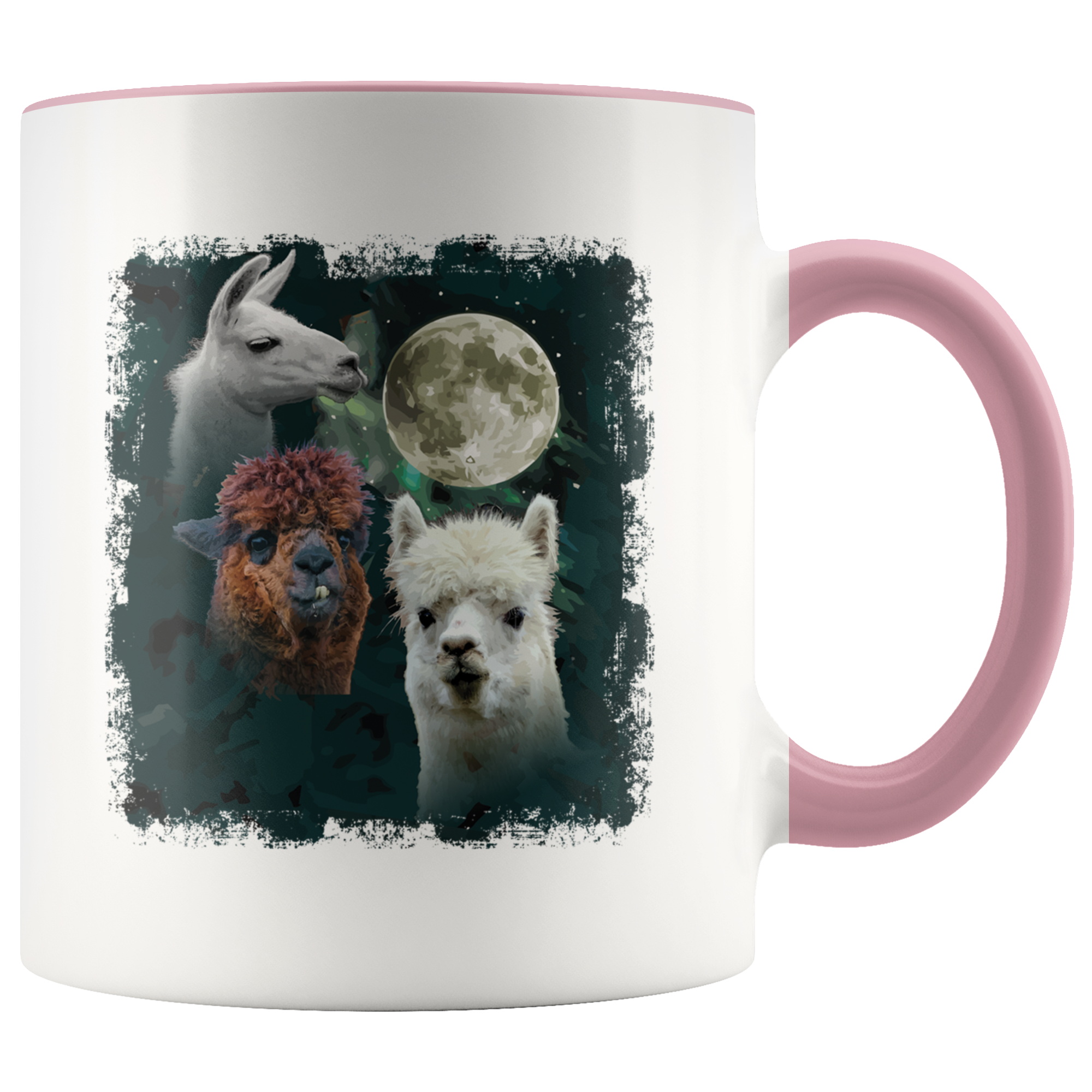 Accent Mug - 3 Llama Moon