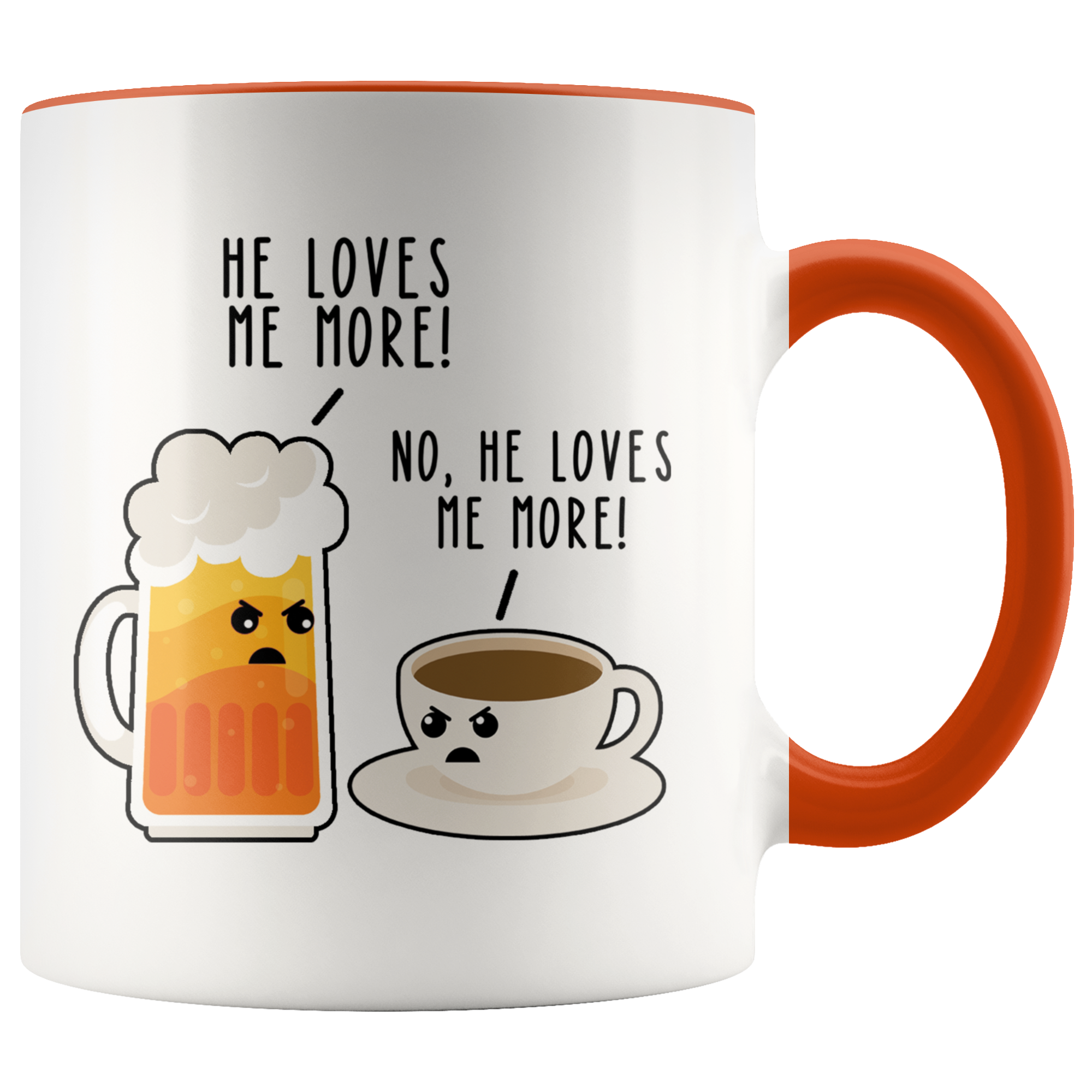 Accent Mug - Beer Coffee Love
